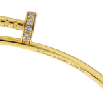 Cartier Juste un Clou Bracelet 18K Yellow Gold with Diamonds Small - image 3