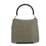 Gucci Vintage Bamboo Shoulder Bag Canvas - image 2
