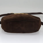 Salvatore Ferragamo Gancini Shoulder Bag Suede - image 15