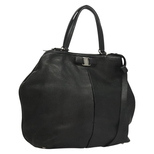 Salvatore Ferragamo Vara bow tote Leather - image 1