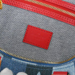 Louis Vuitton Speedy Bandouliere Bag Damier and Monogram Patchwork Denim 30 - image 5