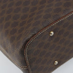 Celine Vintage Macadam Shoulder Bag Canvas and Leather - image 11