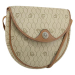Christian Dior Vintage Honeycomb Shoulder Bag Canvas and Leather - image 18