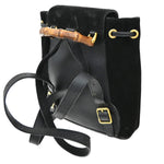 Gucci Vintage Bamboo Backpack Suede Small - image 4
