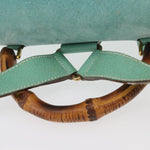 Gucci Vintage Bamboo Backpack Suede Medium - image 20
