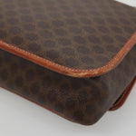 Celine Vintage Macadam Shoulder Bag Canvas and Leather - image 10