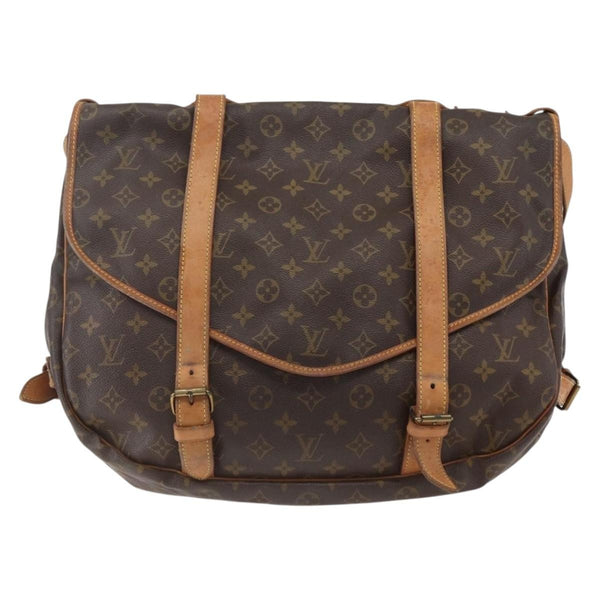 Louis Vuitton Saumur Handbag Monogram Canvas 43 - image 1