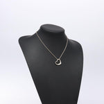 Tiffany & Co. Elsa Peretti Open Heart Pendant Necklace Sterling Silver 16mm - image 9