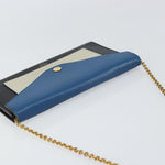 Celine Pocket Envelope Wallet on Chain Leather Medium - image 15