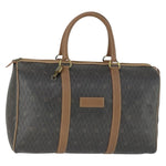 Christian Dior Vintage Honeycomb Boston bag Canvas and Leather - image 18