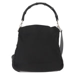 Gucci Vintage Bamboo Handle Bag Nylon - image 18