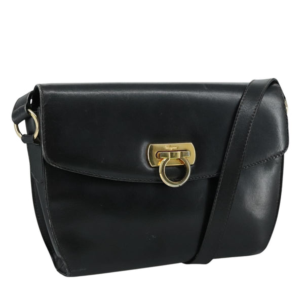 Salvatore Ferragamo Gancini Flap Shoulder bag Leather - image 1