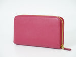 Prada Zip Around Tab Wallet Saffiano Leather Long - image 2