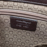 Salvatore Ferragamo Gancini Shoulder Bag Leather - image 6