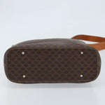 Celine Vintage Macadam Shoulder Bag Canvas and Leather - image 17