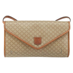 Celine Vintage Macadam Shoulder Bag Canvas and Leather - image 18