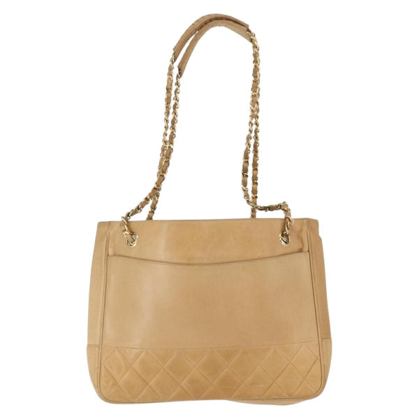 Chanel Vintage Shopping Tote Lambskin Medium
