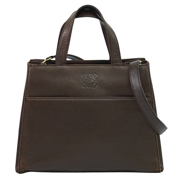 Loewe Vintage Anagram Handbag Leather - image 1
