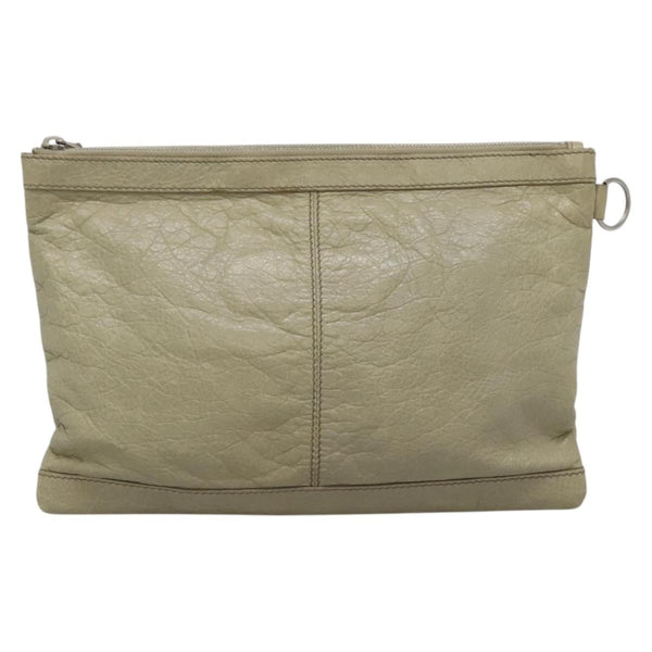 Balenciaga Classic City Clip Pouch Leather Large