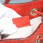 Gucci Bright Bucket Bag Diamante Leather Small - image 7