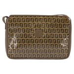 Fendi Vintage Zip Crossbody Bag Zucchino Canvas Medium - image 19