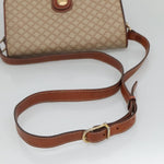 Celine Vintage Macadam Shoulder Bag Canvas and Leather - image 8