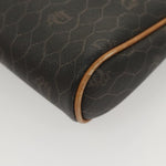 Christian Dior Vintage Honeycomb Zip Pouch Canvas and Leather - image 10
