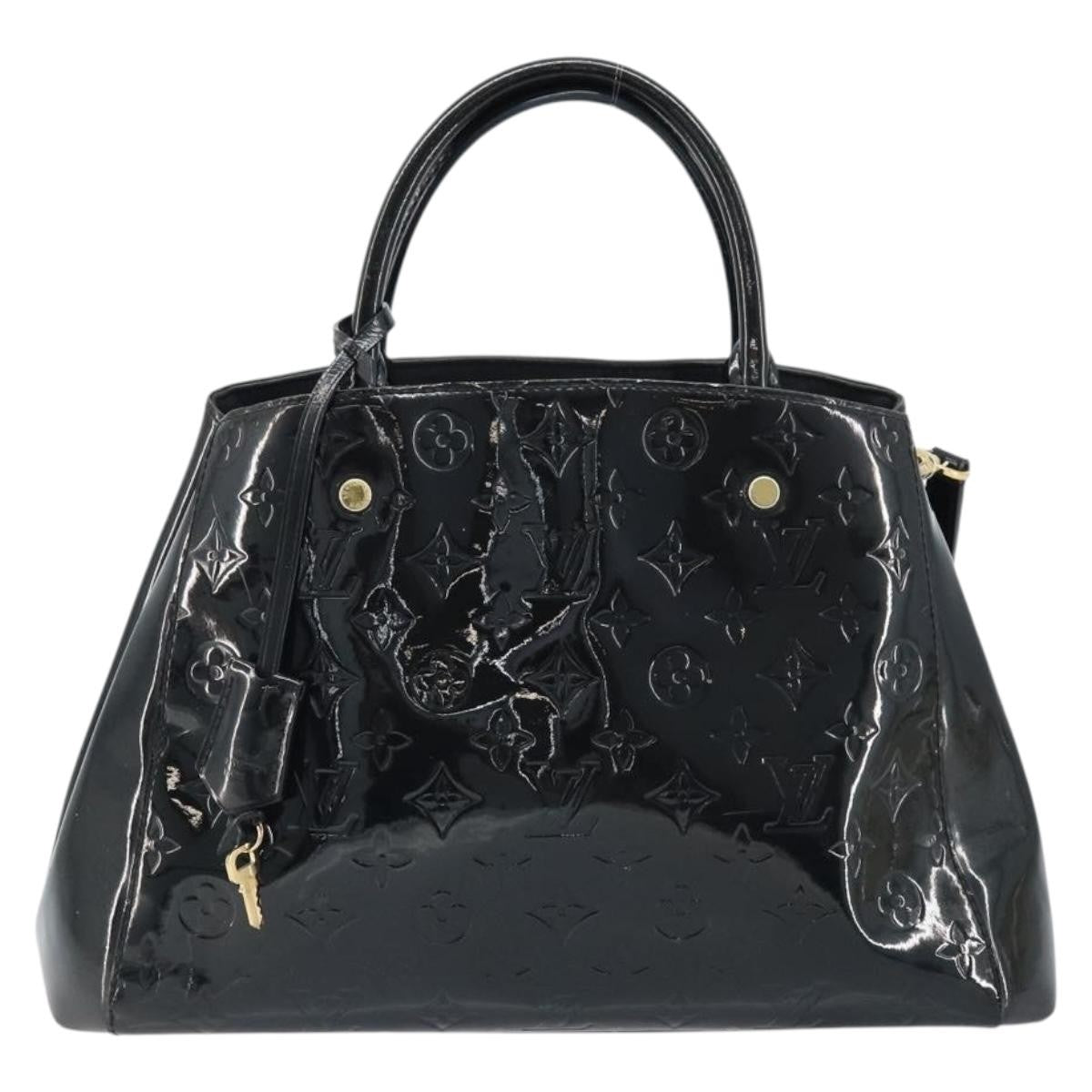 Louis Vuitton Montaigne Handbag Monogram Vernis MM - image 1