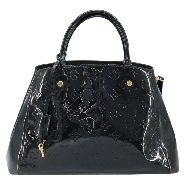 Louis Vuitton Montaigne Handbag Monogram Vernis MM - image 1