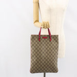 Gucci Joy Plus Flat Tote GG Coated Canvas Medium - image 14