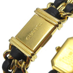 Chanel Premiere Rock Quartz Watch Plated Metal and Leather 20 - image 5