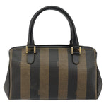 Fendi Vintage Pequin Boston Bag Coated Canvas Medium - image 2