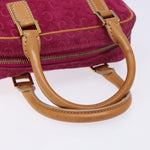 Celine Vintage Macadam Handbag C Macadam Suede - image 8
