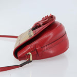 Burberry Maydown Crossbody Bag Haymarket Coated Canvas and Leather Small - image 4