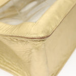 Chanel Classic Single Flap Bag Quilted Applique Vinyl Jumbo 30 x 20 x 10 - image 15