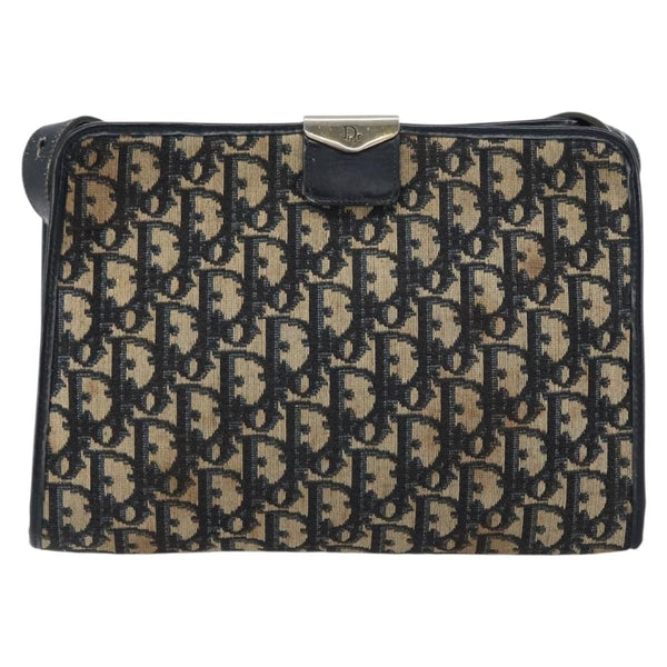 Christian Dior Vintage Trotter Shoulder Bag Canvas medium - image 1