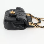 Chanel Lady Handle Flap Card Holder on Chain Quilted Calfskin - image 4