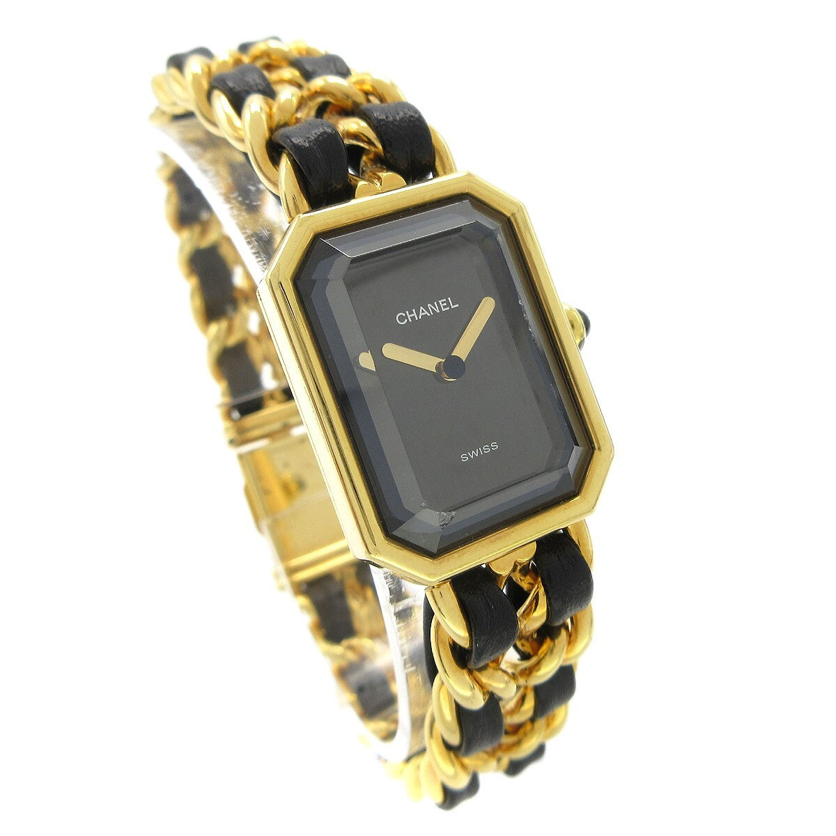 Chanel Premiere Rock Quartz Watch Plated Metal and Leather 20 - image 1