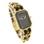 Chanel Premiere Rock Quartz Watch Plated Metal and Leather 20 - image 1