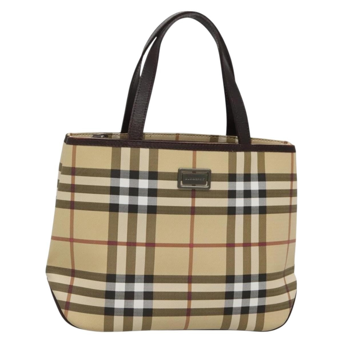 Burberry Nova Check Handbag Nova Check Canvas - image 1