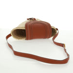Chloe Marcie Basket Bag Raffia and Leather Small - image 8