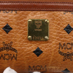 MCM Visetos Shoulder bag Canvas and Leather - image 7