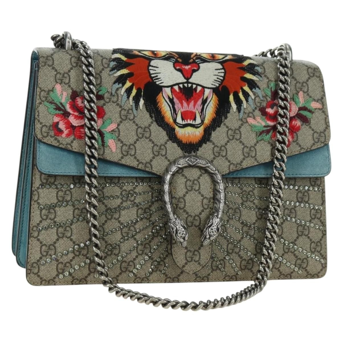 Gucci Zip Top Messenger Bag GG Coated Canvas Medium - image 1