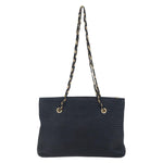 Bally Vintage Chain Shoulder Bag Quilted Leather - image 2
