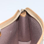 Christian Dior Vintage Honeycomb Zip Pouch Canvas and Leather - image 16