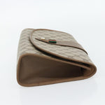 Gucci Vintage Web Flap Clutch GG Canvas - image 4