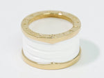 Bvlgari B.Zero1 Three Band Ring 18K Yellow Gold and Ceramic - image 2