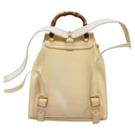 Gucci Vintage Bamboo Backpack Patent Mini - image 2
