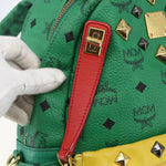 MCM Vintage Vicetos Backpack PVC Leather - image 14