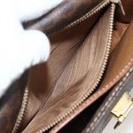 Celine Vintage Macadam Shoulder Bag Canvas and Leather - image 17